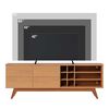 Rack Di Poretti Noronha 75" Café