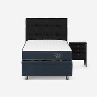 Boxet Rosen 1 Plaza UpLine + Respaldo + Velador