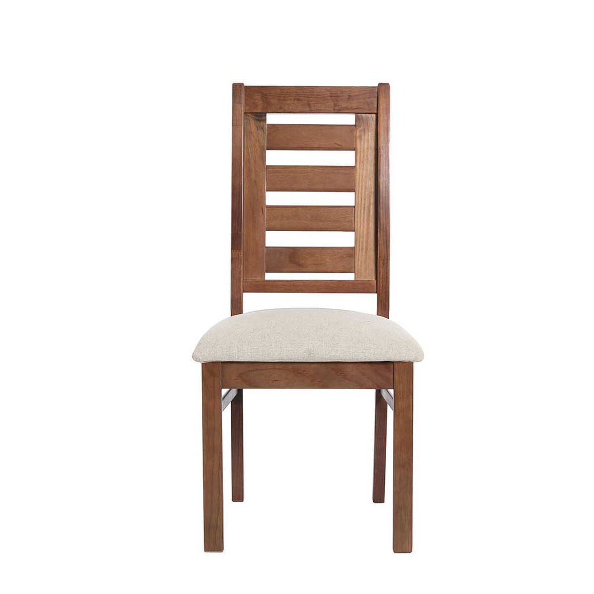 Juego de Comedor Latam Home Sevilla Murcia 2 Sillas + 2 Bancas Lino Blanco