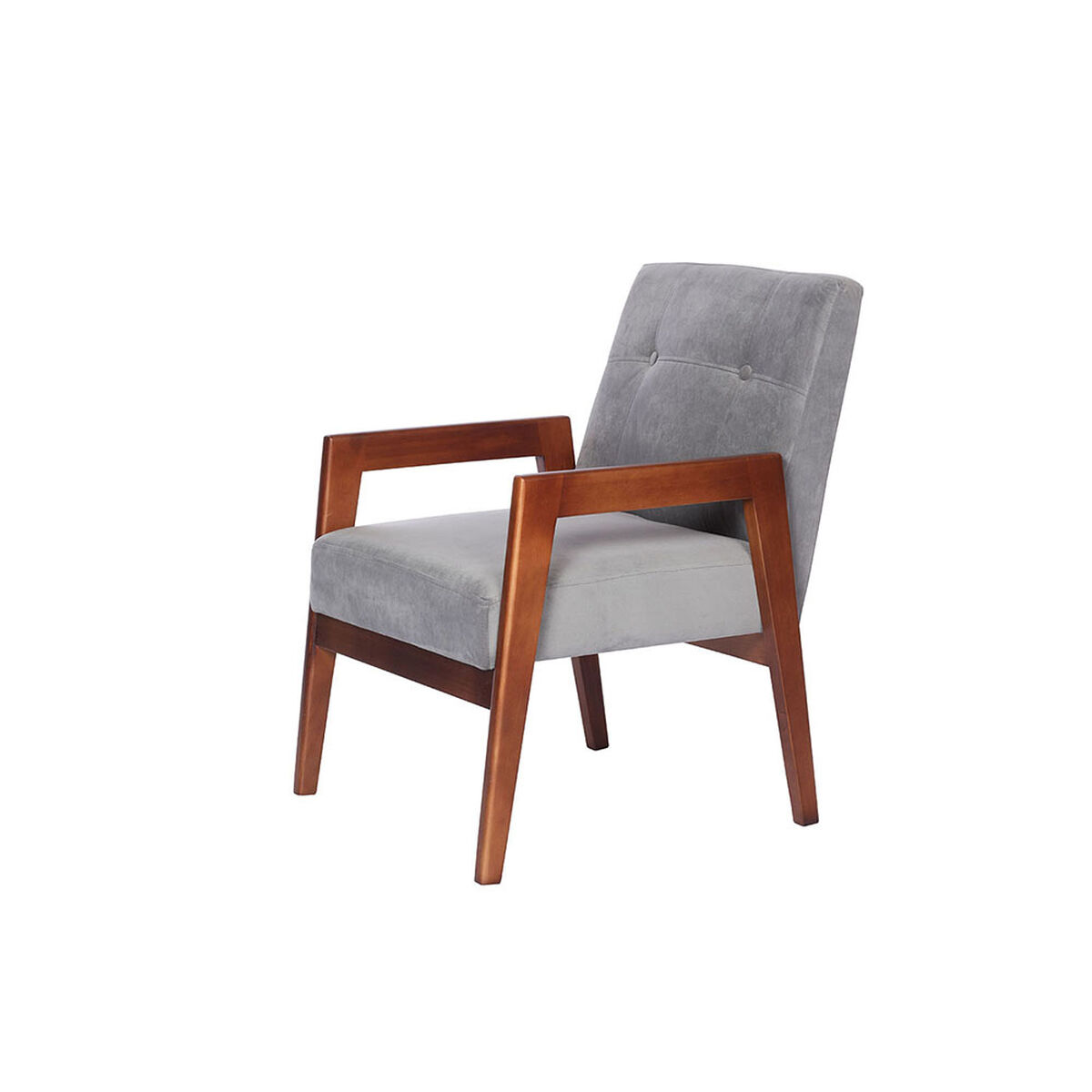 Sitial Latam Home Gris Munich Velvet