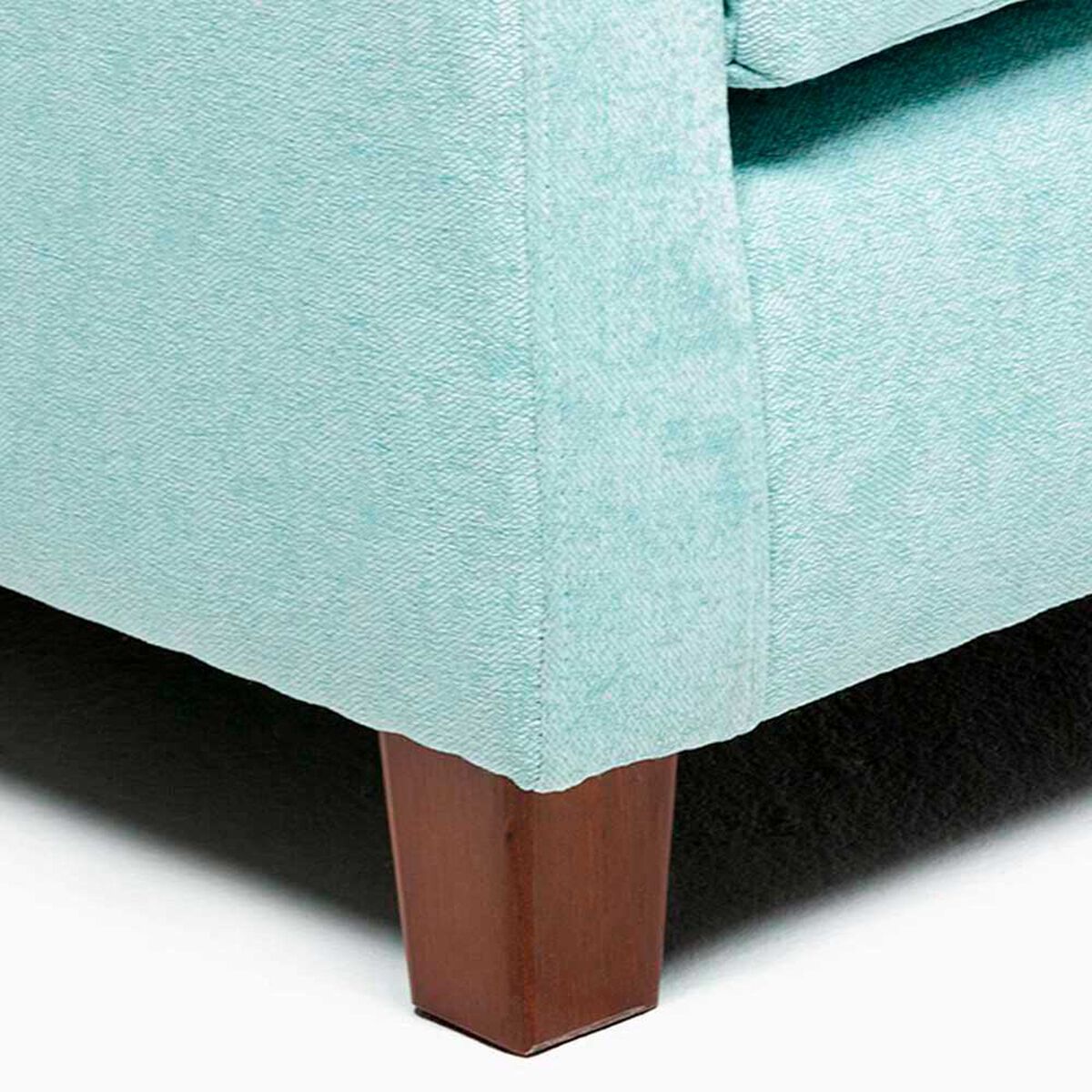 Juego de Living Barra Design Elena Sof&aacute; 3 Cuerpos + Dos Sillones 1 Cuerpo Verde