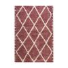 Alfombra Dib Shaggy Design 150 x 220 cm Rosa