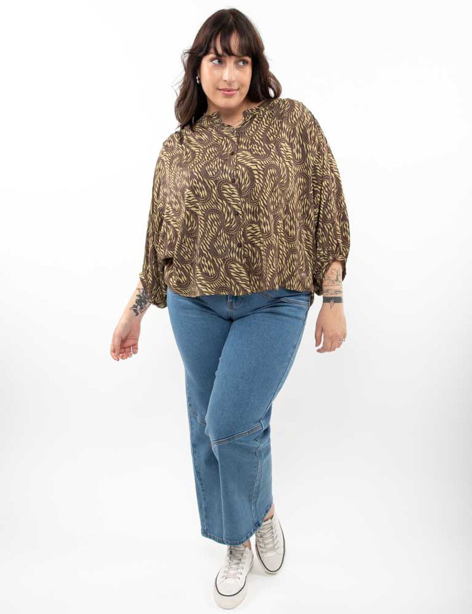 Blusa Manga 3/4 Mujer Extralindas