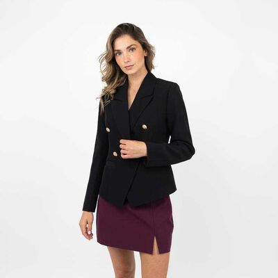 Blazer Mujer Zibel Negro