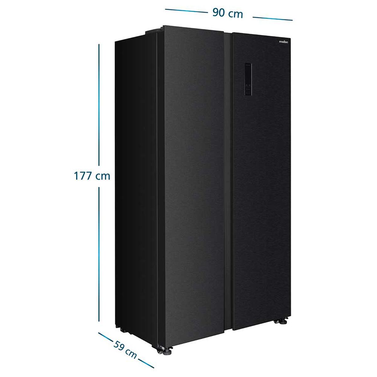 Refrigerador Side by Side Mabe MSC480LKRPS0 436 lts.