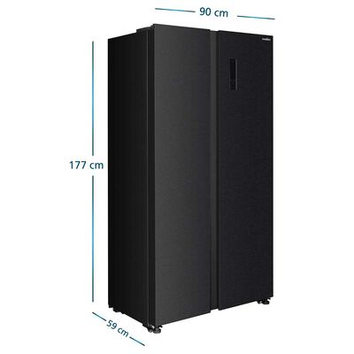 Imagen 2 del producto Refrigerador Side by Side Mabe MSC480LKRPS0 436 lts.