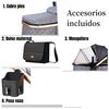 Coche Travel System con Accesorios LuBabycas X1 Gris