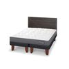 Cama Europea CIC Base Dividida 2 Plazas Anatomic + Respaldo Villarrica
