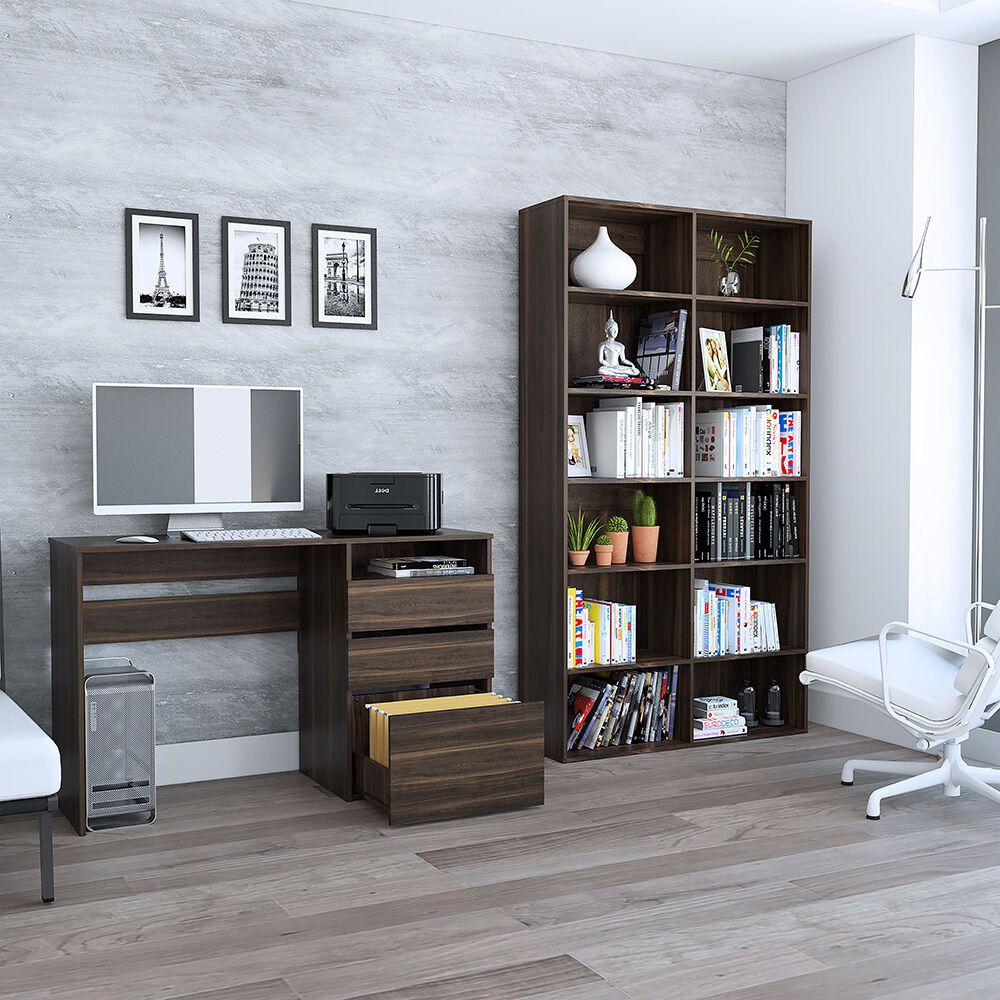 Escritorio + Biblioteca Tuhome