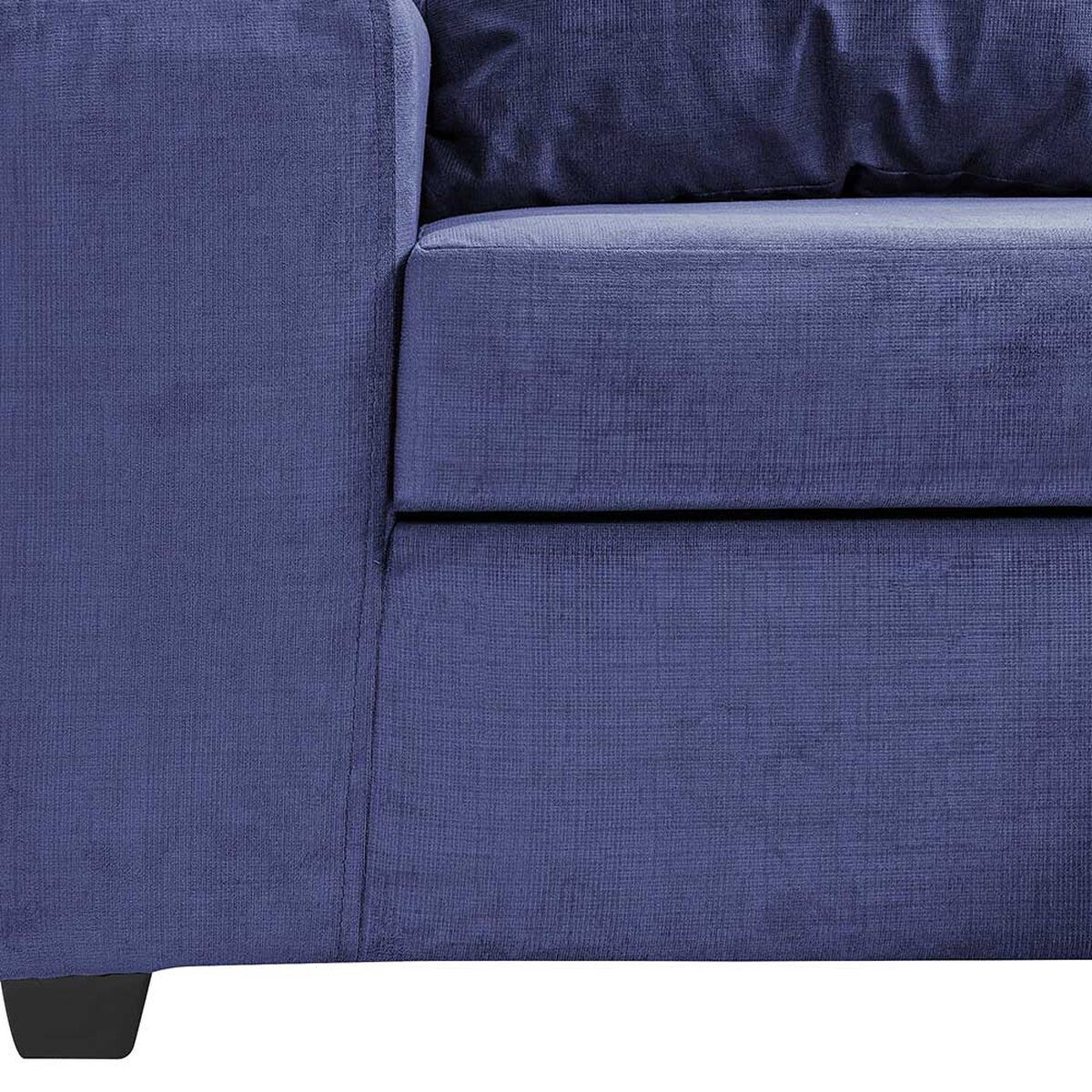 Sofá Seccional Innovamuebles Kahlo 4 Cuerpos Azul