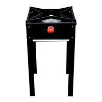 Anafe Ticgas Ecónomico 1 Quemador Alto Gn