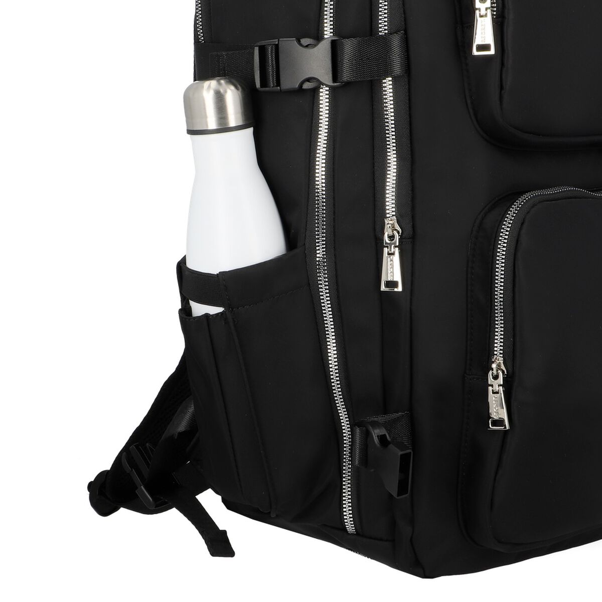 Mochila de Viaje Secret Candelaria SC6 Negro 16"