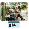 Coche de Paseo Últra Compacto con Accesorios Gris Lubabycas