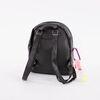 Mochila Lisa Negra Eco Cuero Mujer Icono