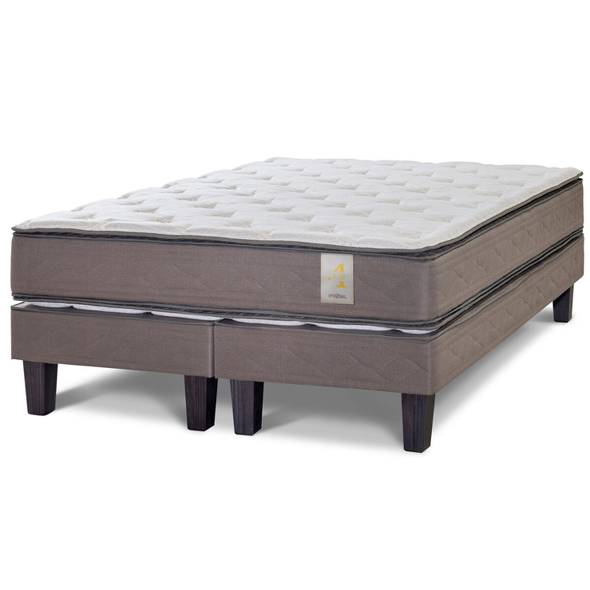 Cama Europea 2 Plazas Div New Style 4 