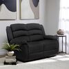 Sofá Daniels 8041LFFBK 2 Cuerpos Negro
