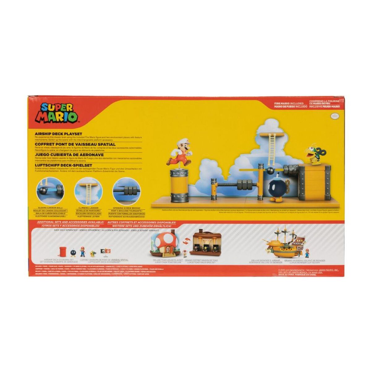 Set de Cubierta Aeronave Super Mario Bros