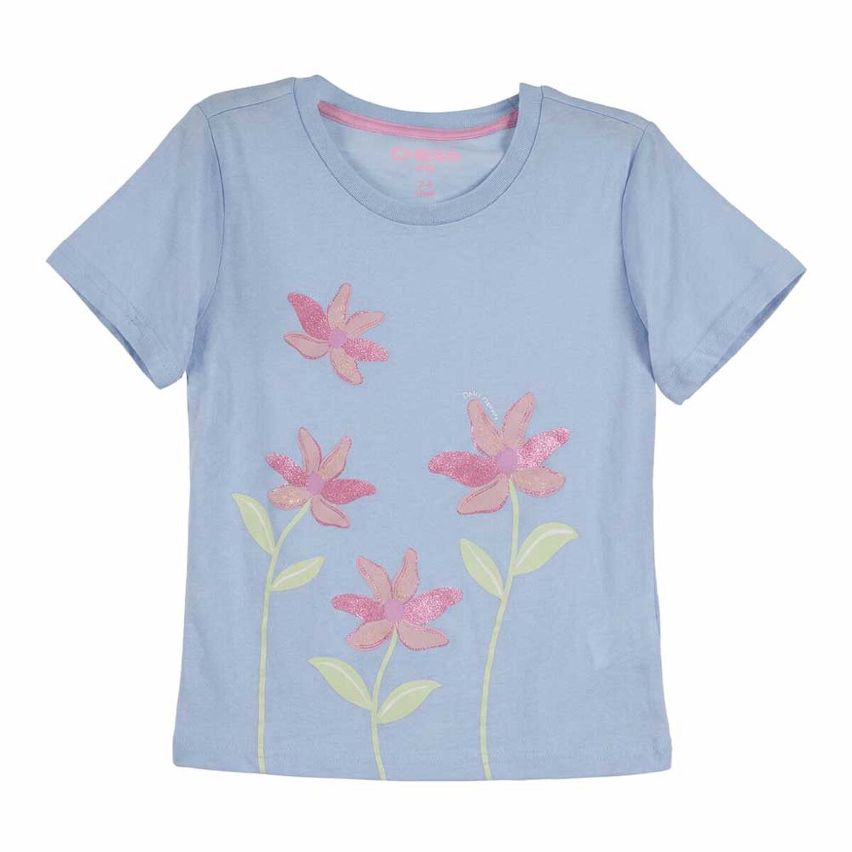 Polera Manga Corta Ni&ntilde;a Chess