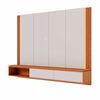 Panel TV Altavision Loa Blanco y Café