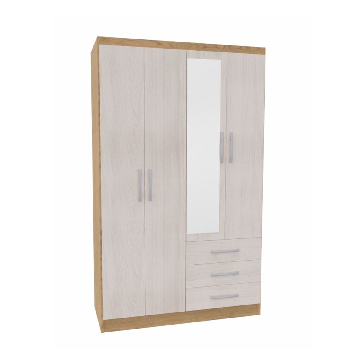 Cl&oacute;set S484 4 Puertas 3 Cajones