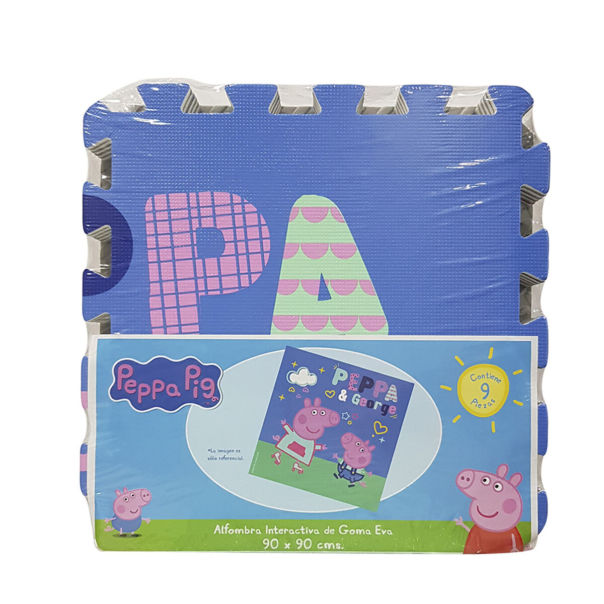 Alfombra Goma EVA Peppa Pig