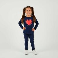 Polera Manga Larga Niña Chess Azul, Crudo, Morado, Rosado