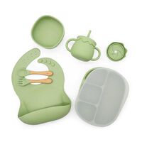 Set de Alimentacion 4 Verde Bebesit