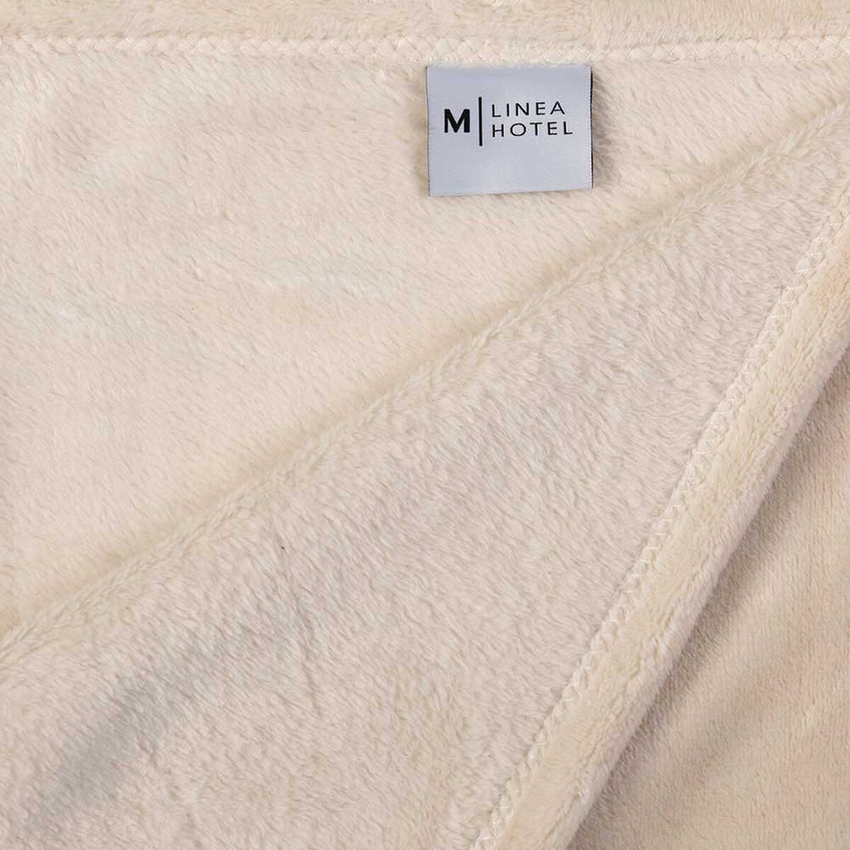 Frazada de Poli&eacute;ster Linea Hotel 1 Plaza Liso Crudo
