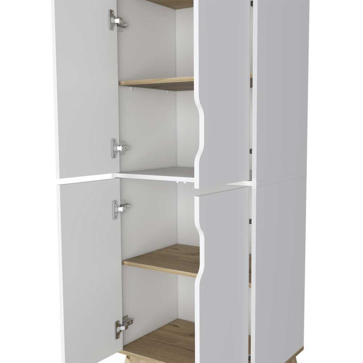 Alacena TuHome 4 Puertas Bi Color Blanco Duna