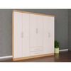 Closet Yardas Isabela 6 Puertas 2 Cajones Bicolor