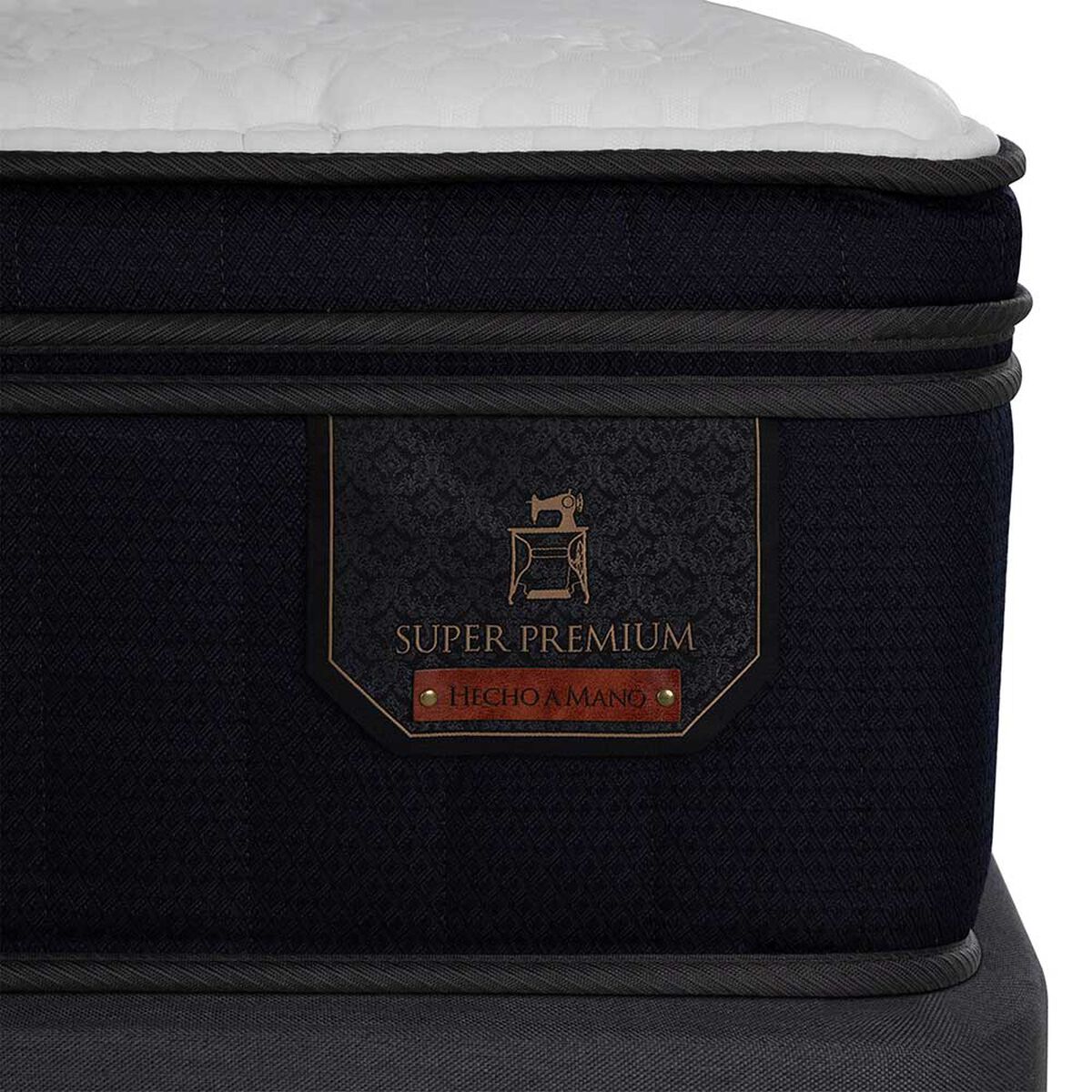 Cama Europea CIC Base Dividida King S&uacute;per Permium + Respaldo Panaro