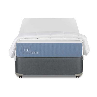 Cama Americana CIC 1 Plaza Excellence + Plumón