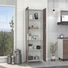 Alacena TuHome Fendi 4 Puertas Blanco Castaño
