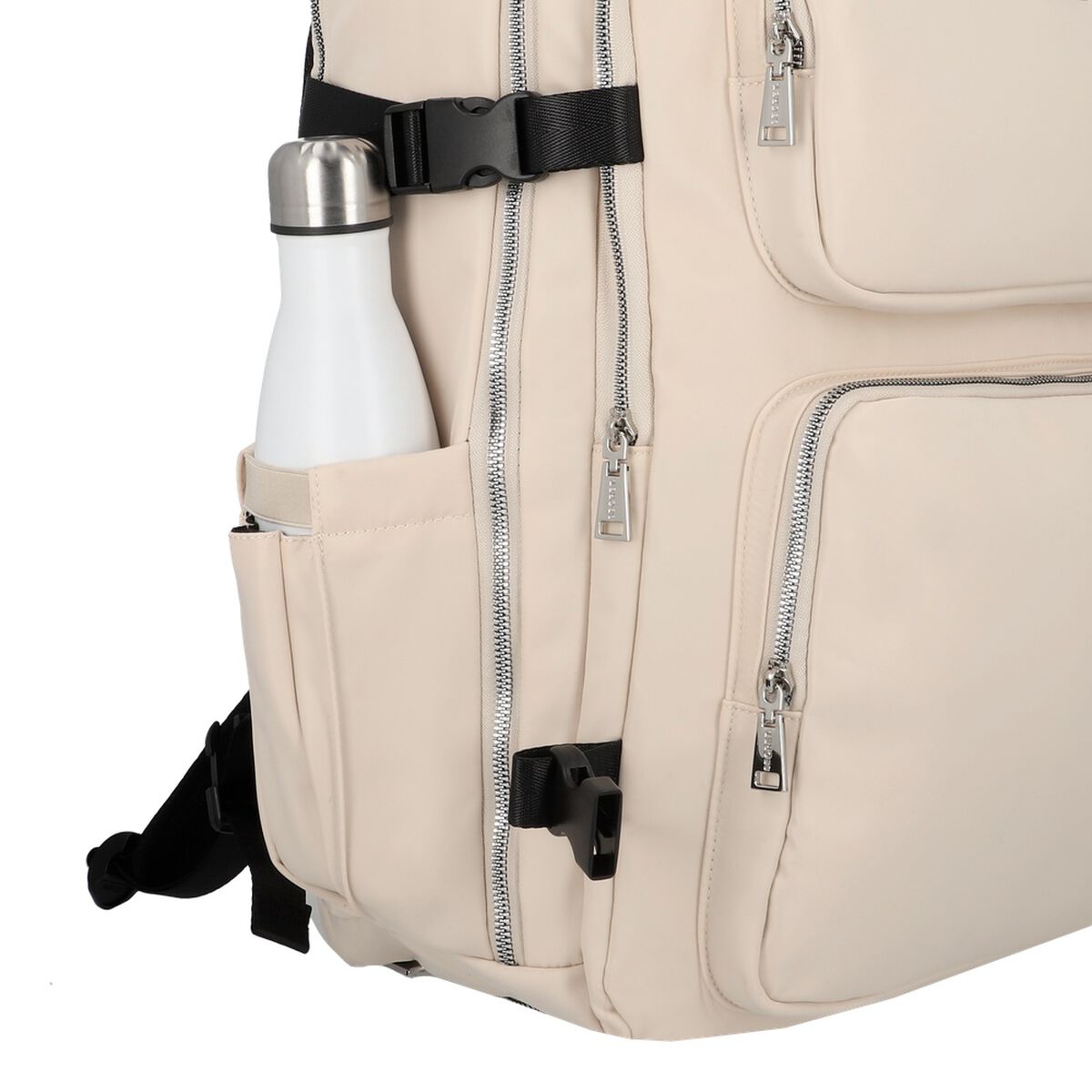 Mochila de Viaje Secret Candelaria SC6 Beige 16"