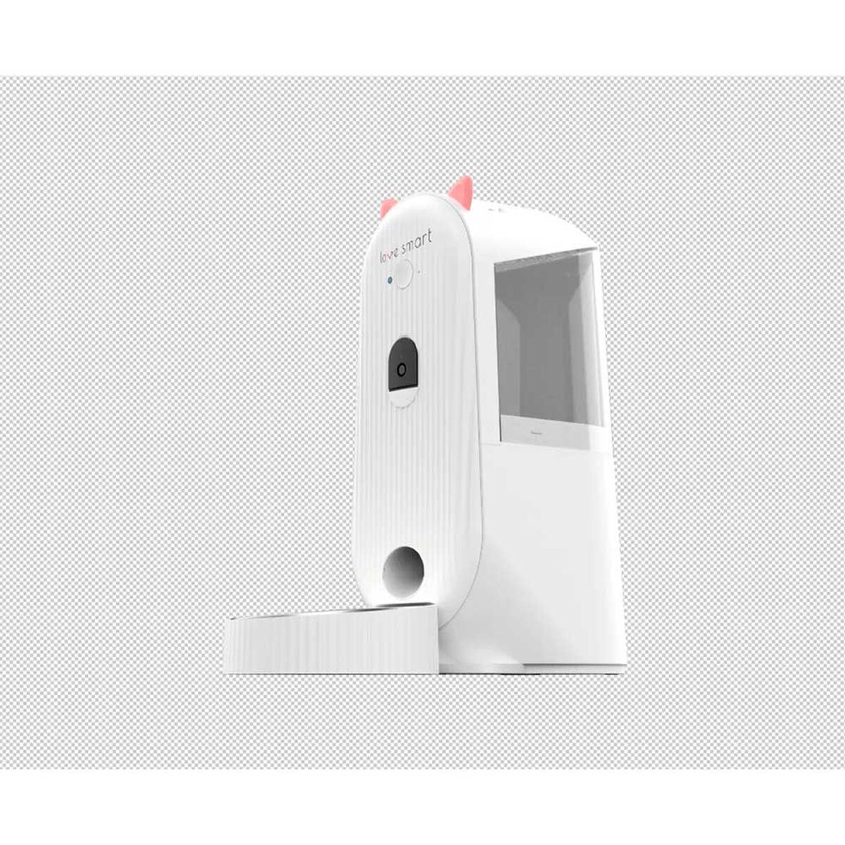 Dispensador de Alimento para Mascotas Inteligente Love Smart FSC-03 Blanco