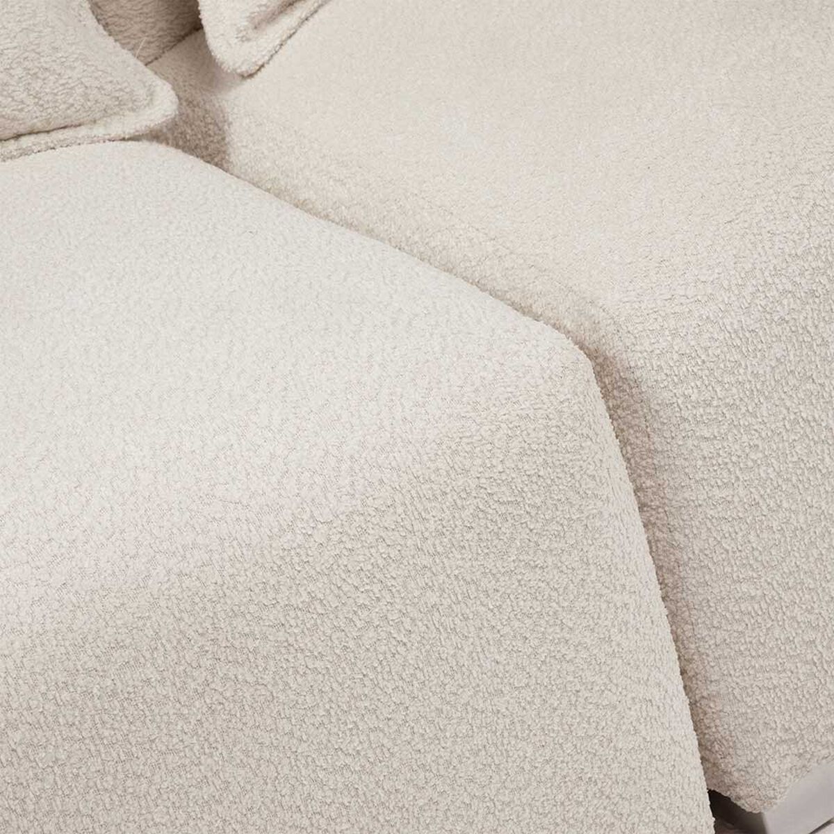 Sofá Mons Cala 2 Cuerpos Boucle Beige