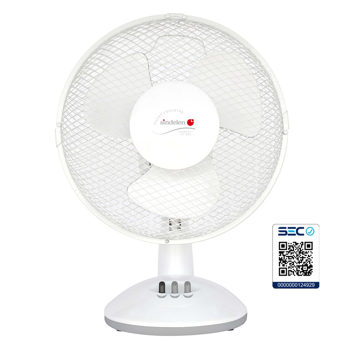 Ventilador de Mesa Sindelen Vs-902Bl
