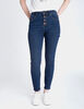 Jeans Indigo Mujer Icono Botones