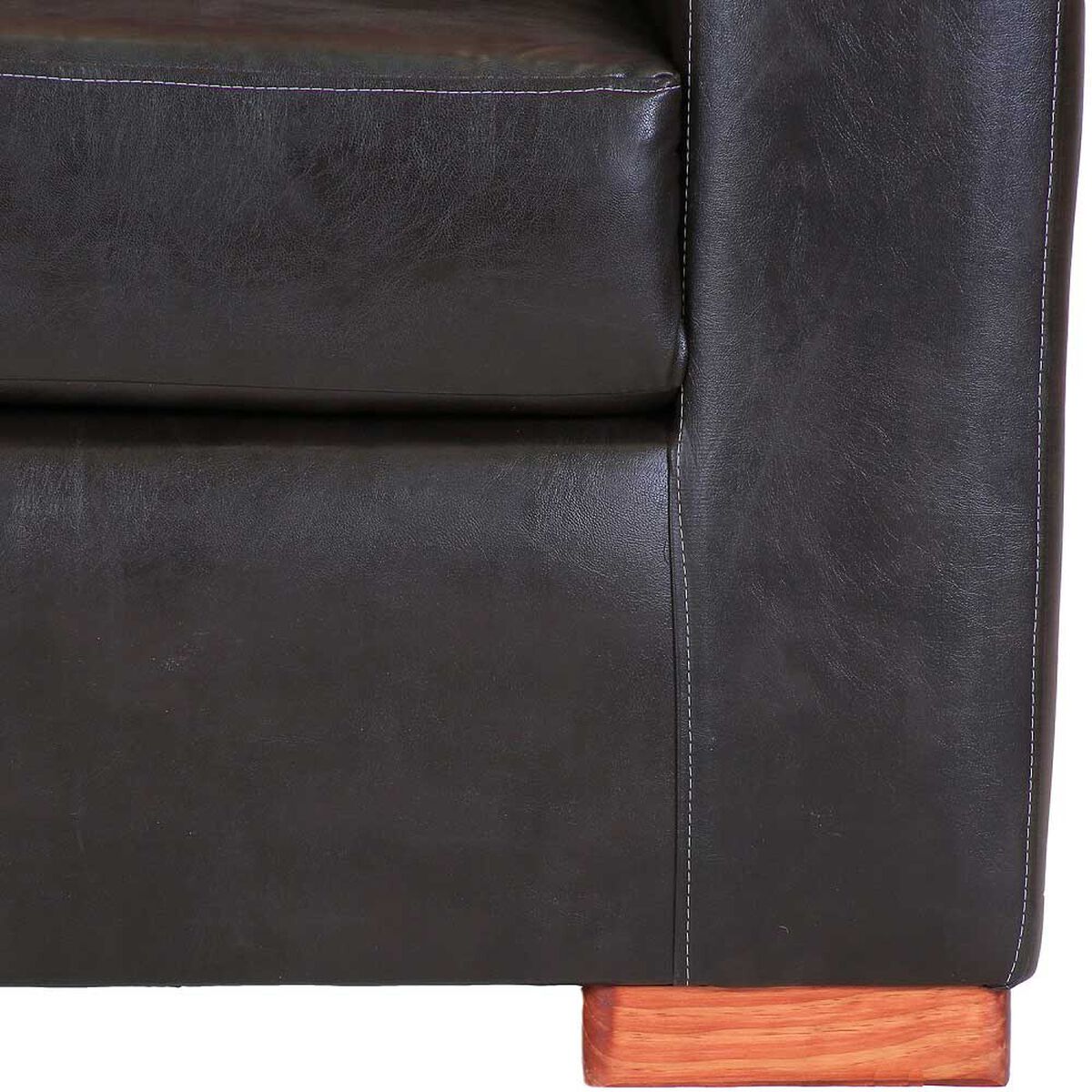 Juego de Living Muebles America Franco Sofá 3 Cuerpos + Sofá 2 Cuerpos + Sillón 1 Cuerpo Chocolate