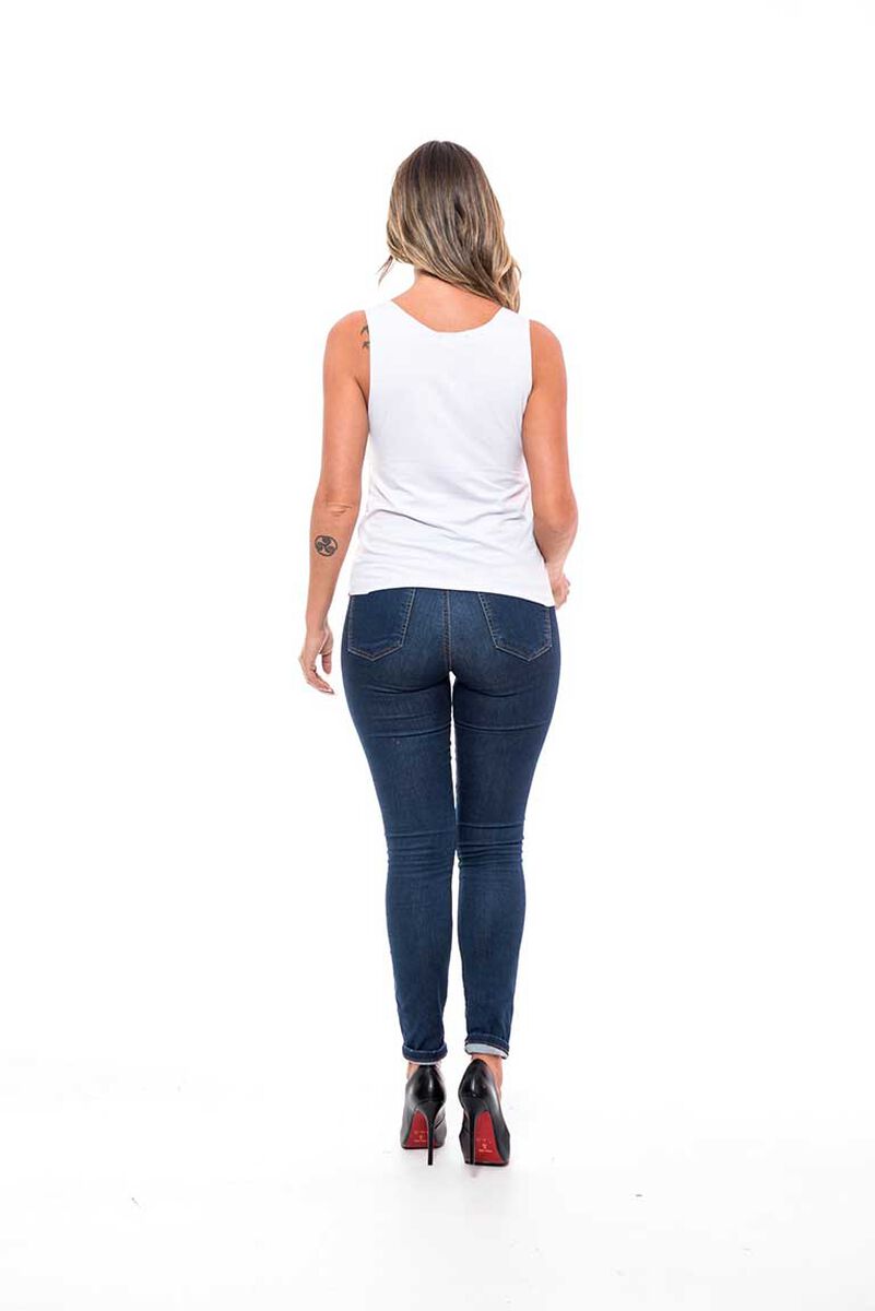 Polera Sin Mangas Mujer Rock Caviar