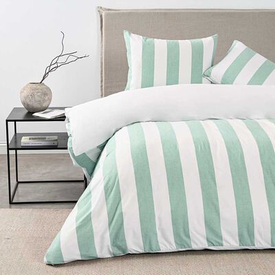 Imagen 1 del producto Funda de Plumón Elements & Co 2 Plazas Stripe Sage