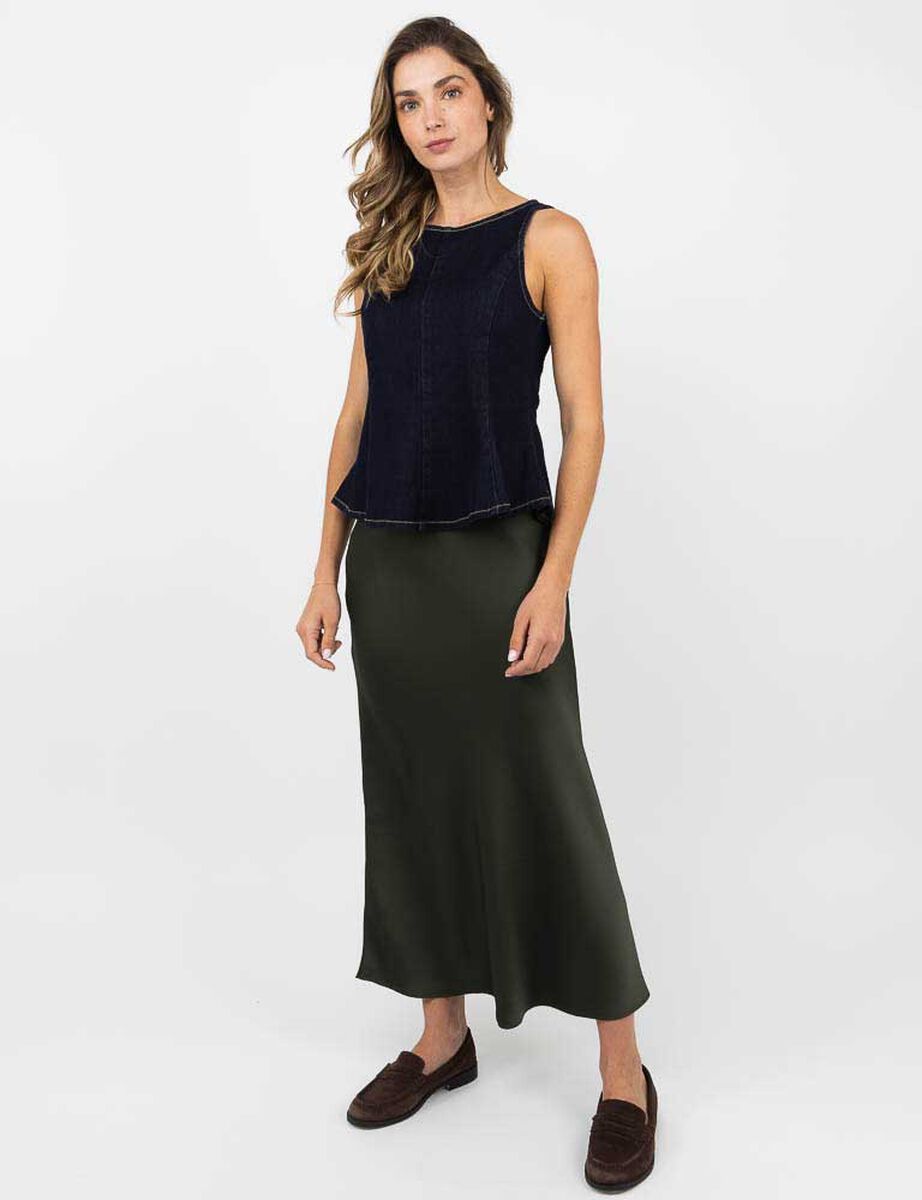 Blusa Sin Mangas Mujer Zibel