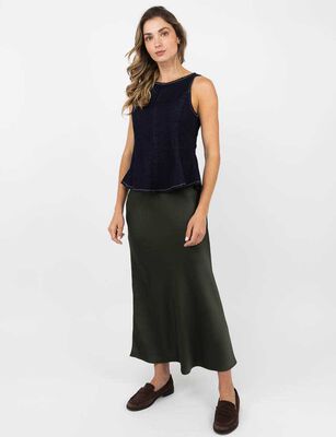 Imagen 2 del producto Blusa Sin Mangas Mujer Zibel Azul