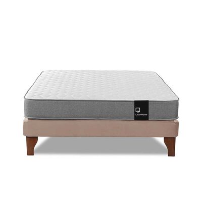 Imagen 2 del producto Cama Europea Latam Home Full Zen Best Tela Velvet Beige