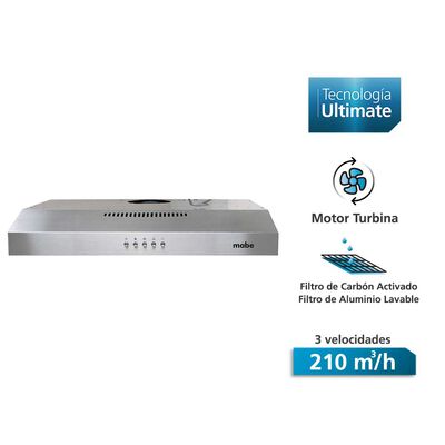 Imagen 2 del producto Kit Empotrable Campana Mabe CM6045XV0 + Encimera CMG6044LD-1CL + Horno HM6031EXAI0