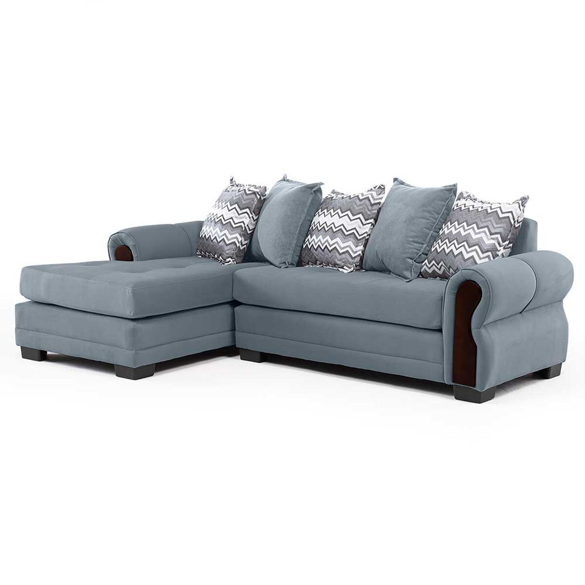 Sof&aacute; Seccional Living Factory Arizona 4 Cuerpos Beige