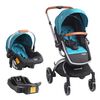 Coche Travel System Deluxe 360° Verde Bebesit
