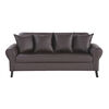 Juego de Living Bodevir Lua 3-1-1 Chocolate