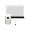Kit Levo Proyector LED Portátil Infinity + Telón 80"