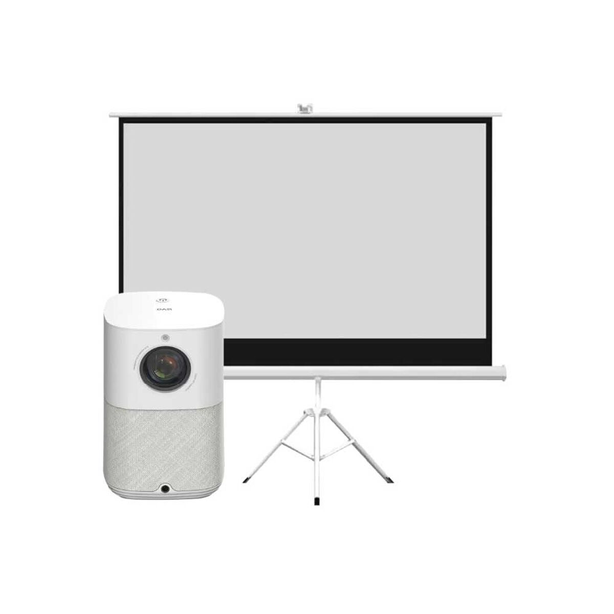 Kit Levo Proyector LED Portátil Infinity + Telón 80"